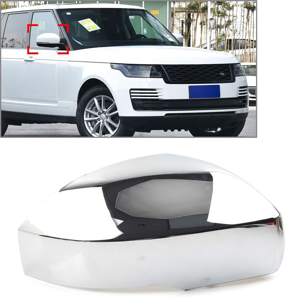 ya 11 9.14 baidi1xRight Mirror Cover Cap for Land Rover LR4 LR5 for Range for Rover L405 Sport Vogue