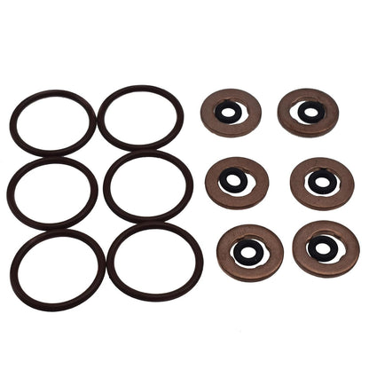 ya 4 8.8 6 Sets of Fuel Injector O-Ring Sealing kit 059130519 Suitable for Audi A3 A4 A6 Q7 for VW Touareg