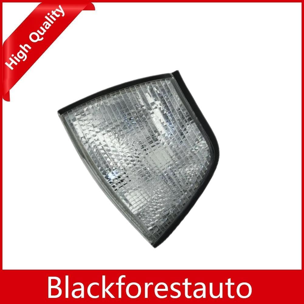 ya 5 8.10 Front Left Turn Signal Marker Light Cover Clear Fits For 3-Series E36 1992-1998