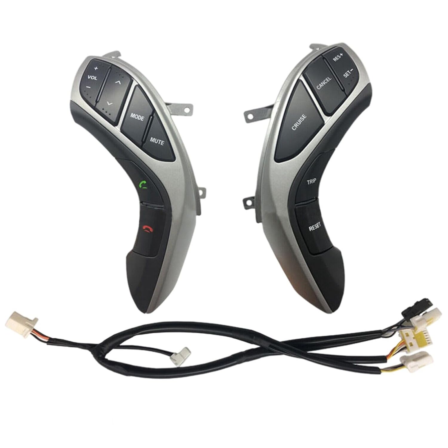 ya 6 8.24 baidi fit for Hyundai for Elantra MD 11-16 Cruise for Audi o Steering Wheel Control Switch LH+RH at