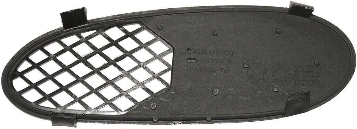 ya 10 9.16 zhengce Front Bumper Lower Grille Fog Light Cover Right Fit for Benz W220 S430 S500