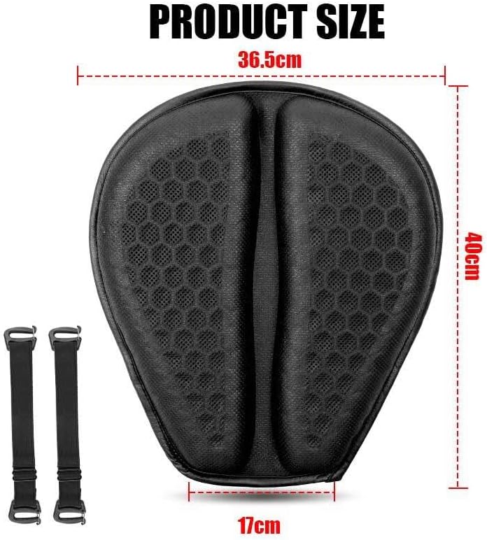 ya 5 8.24 baidi Universal Motorcycle Honeycomb Gel for SEAT Cushion Pillow Pad Cover Pressure Relief