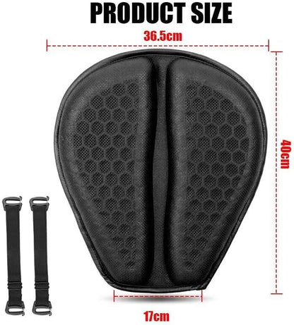 ya 5 8.24 baidi Universal Motorcycle Honeycomb Gel for SEAT Cushion Pillow Pad Cover Pressure Relief