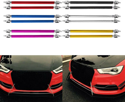 ya 4 8.14 15cm Adjustable Front Bumper Lip Splitter Spoiler Strut Rod Tie Support Bar