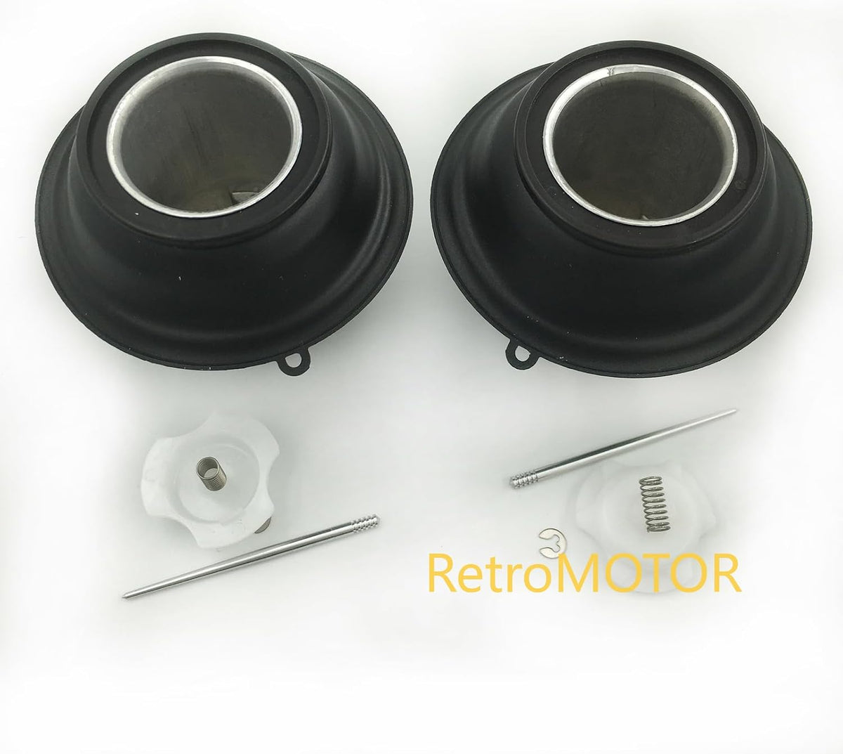 ya 13 9.15 baidi 4x Membrane Vacuum Pistons for Honda XRV750 Africa Twin 1991 Tipe RD04/B RD04E