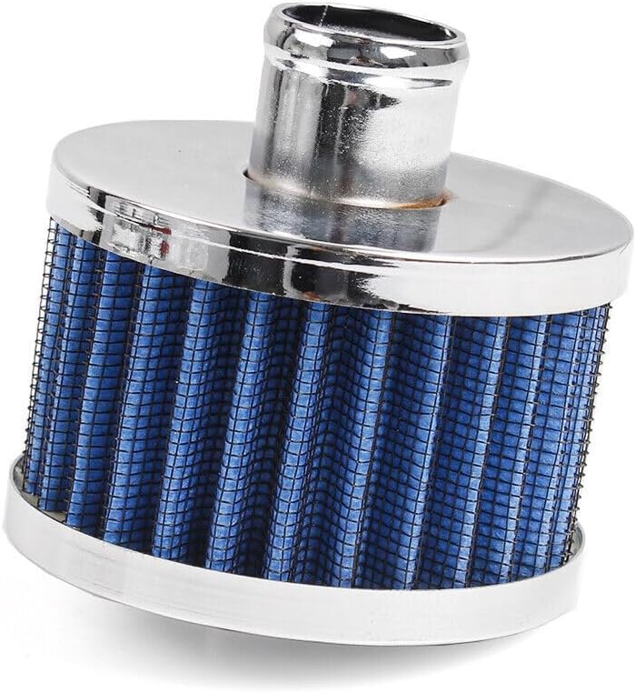 ya 13 9.15 baidi Blue Extra Flow 1 to 1-1/4 Push In Valve Cover Baffled Breather Vent Filter