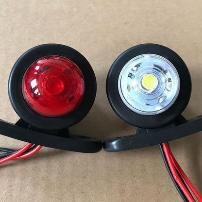 ya 13 9.15 baidi 2 Pcs Truck Trailer Light Side Marker Lights for Trucks Replacement Running