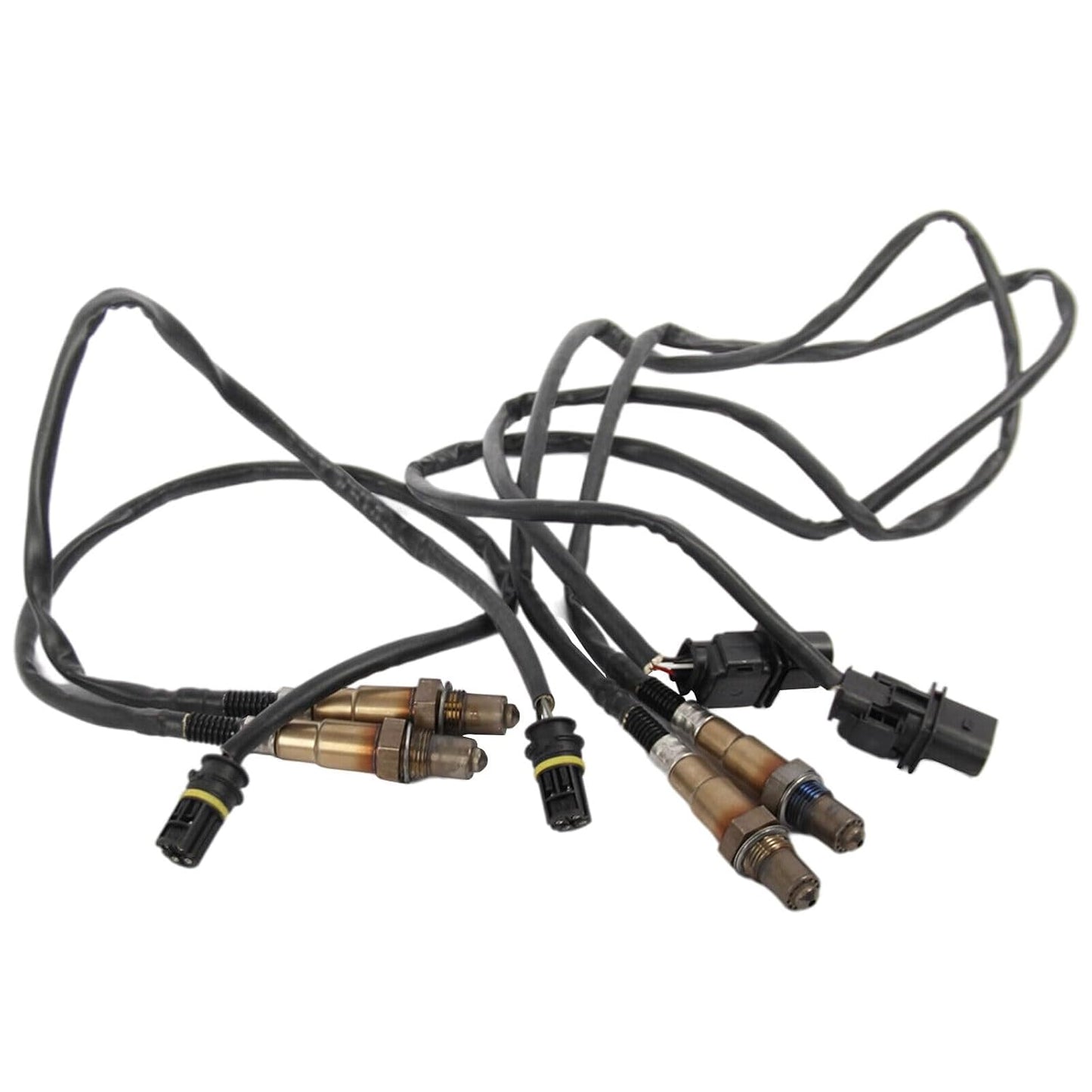 ya 4 8.8.2 Set of 4PCS Oxygen Sensors Upstream+Downstream for BMW X3 X5 3.0si 2007-2010