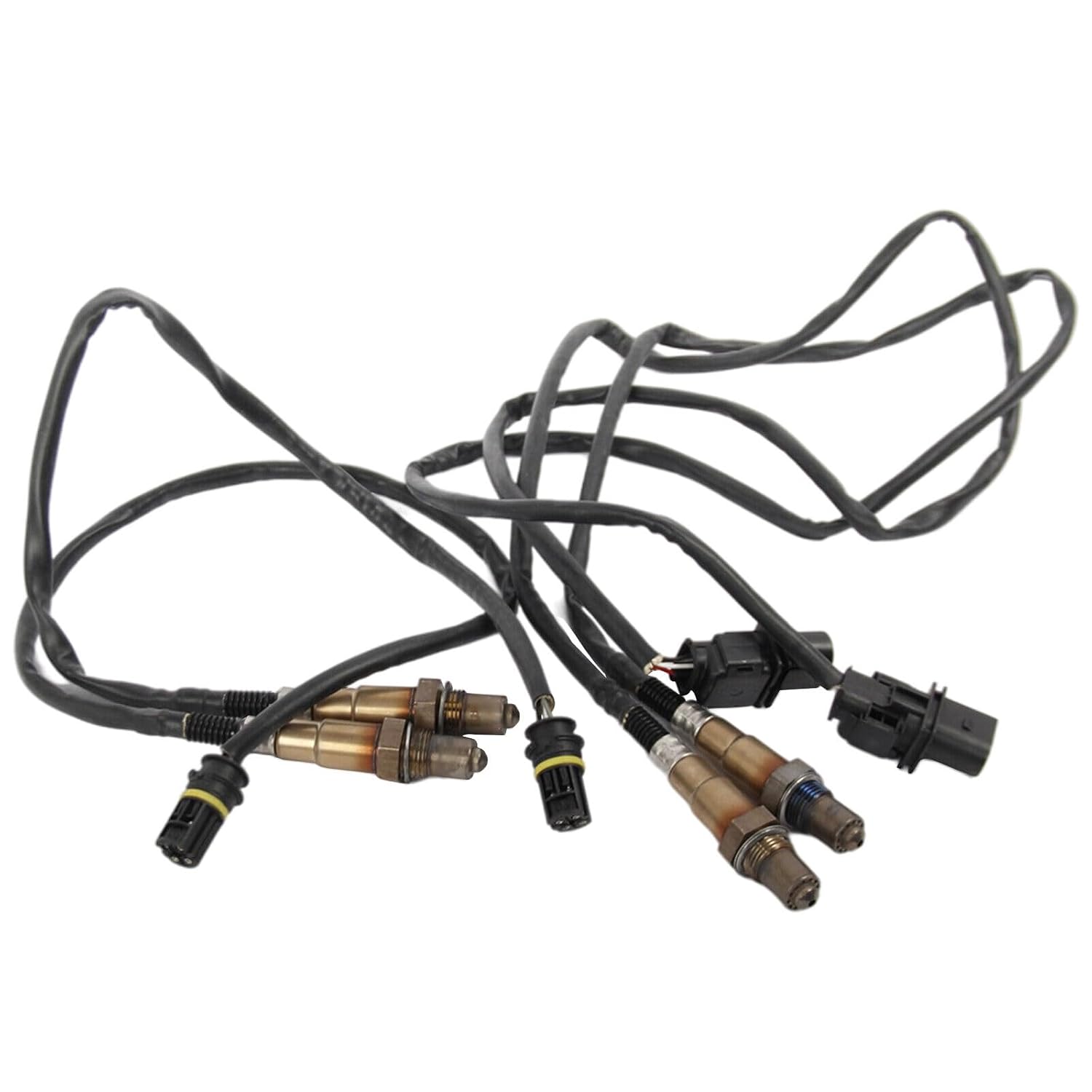 ya 4 8.8.2 Set of 4PCS Oxygen Sensors Upstream+Downstream for BMW X3 X5 3.0si 2007-2010