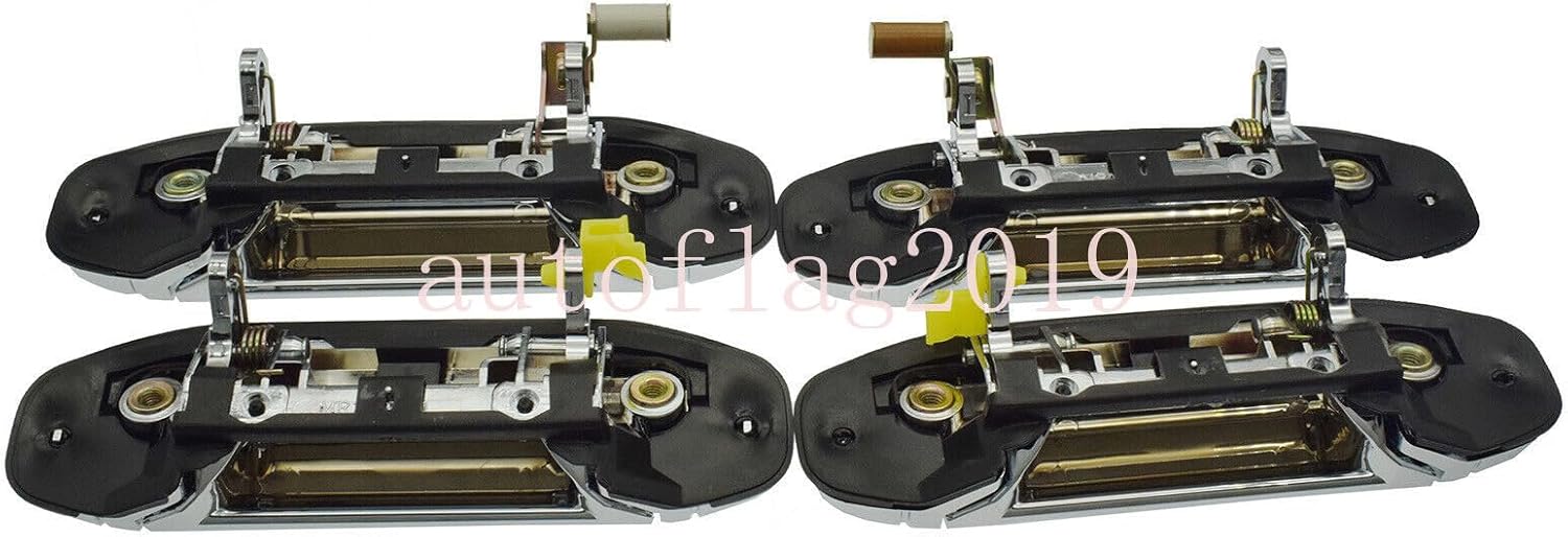 ya 2 8.15 Exterior Door Handle Chrome 4 Pieces for Mitsubishi Pajero Montero 1992-1998