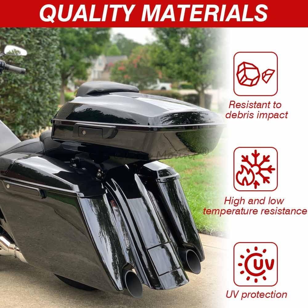 ya 23 10.7 baidi 4 Stretched Extended Rear Fender for Harley Touring Electra Road Glide 93-2008