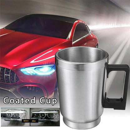 ya 9 10.24 Car Headlight Lens Restoration Repair Kit Atomized Heating Cup Cigarette Lighter