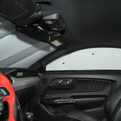 ya 11 9.14 baidi6Pcs Window Sunshade Visors Cover Anti UV Protector for Ford for Mustang 15-23