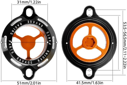 ya 23 10.7 baidi Engine Oil Filter Cover Cap For 390 ADV DUKE 125 200 250 390 RC125 RC 200 250