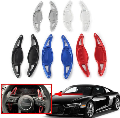 ya 10 9.16 zhengce for Audi R8 RS3 RS4 RS5 TT RS Car Steering Wheel Shift Paddle Extension Shi