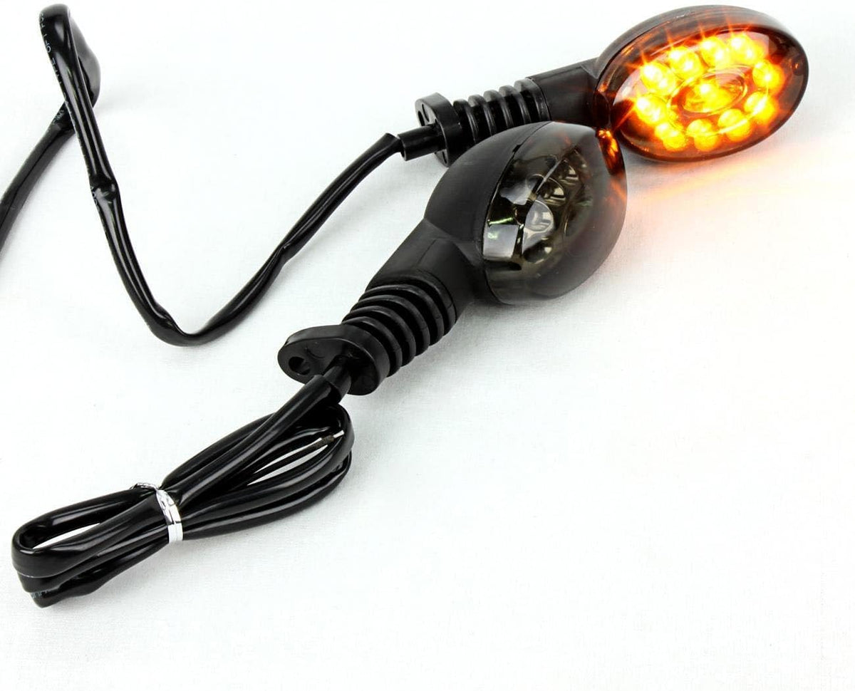 ya 11 9.14 zhengce LED Turn Signal Indicator Light for Kawasaki Ninja 250R 2008 2009 2010 2011