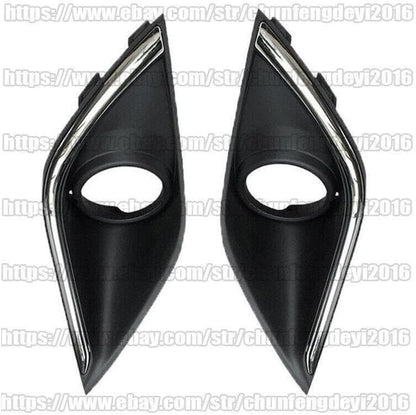 ya 4 8.24 baidi 2 Pack Front Bumper Guard Fog Lamp Cover for Mitsubishi Outlander 2016-2020