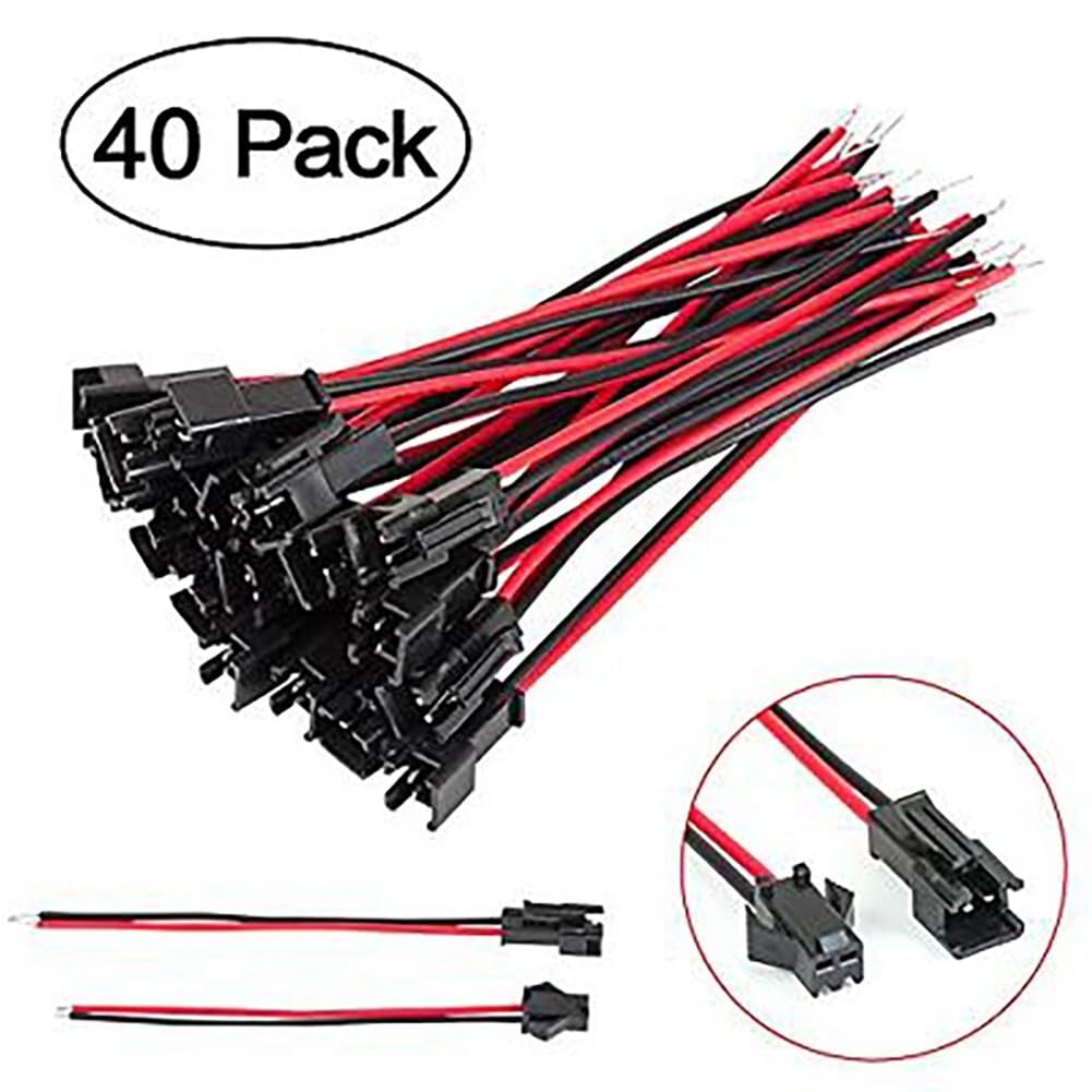 ya 16 10.20 baidi for SM Connector Vandesail SM 2Pin Plug Male Female Wire Connector-Adapter