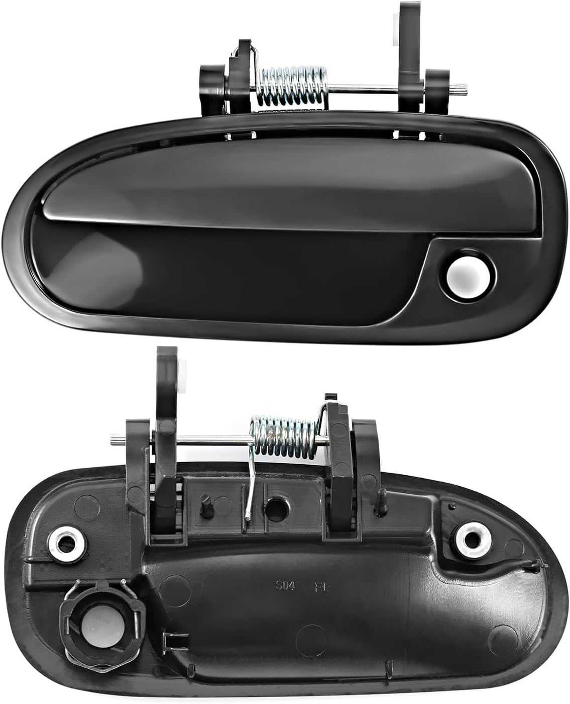 ya 10 9.16 baidi Exterior Door Handle Black Fit 96-00 for Honda for Civic Set of 2 Front Primed Plastic*