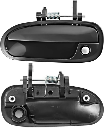 ya 10 9.16 baidi Front Primed Exterior Door Handle Black for 96-2000 for Honda for Civic Plastic