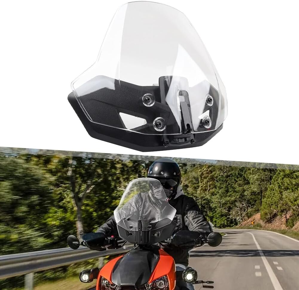 ya 2 8.15 Adjustable Windscreen Windshield Fit Can-Am Ryker 600 900 ACE 2019-2023 2021
