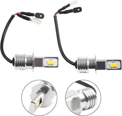 ya 13 9.15 baidi Fog Light Bulb Fog Lamp Car Lights 2pcs 80W Aluminum Alloy Conversion Kit