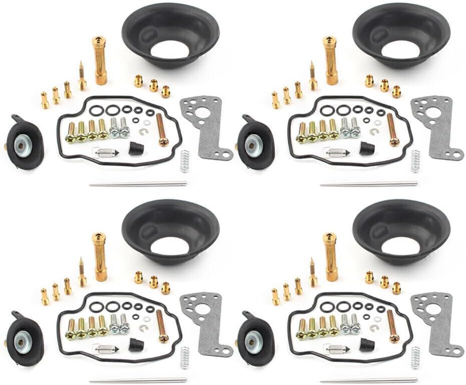 ya 2 8.15 4x Carburetor Rebuild Repair Kit Main Jet Sub for Yamaha VMAX V-Max 1200 VMX12