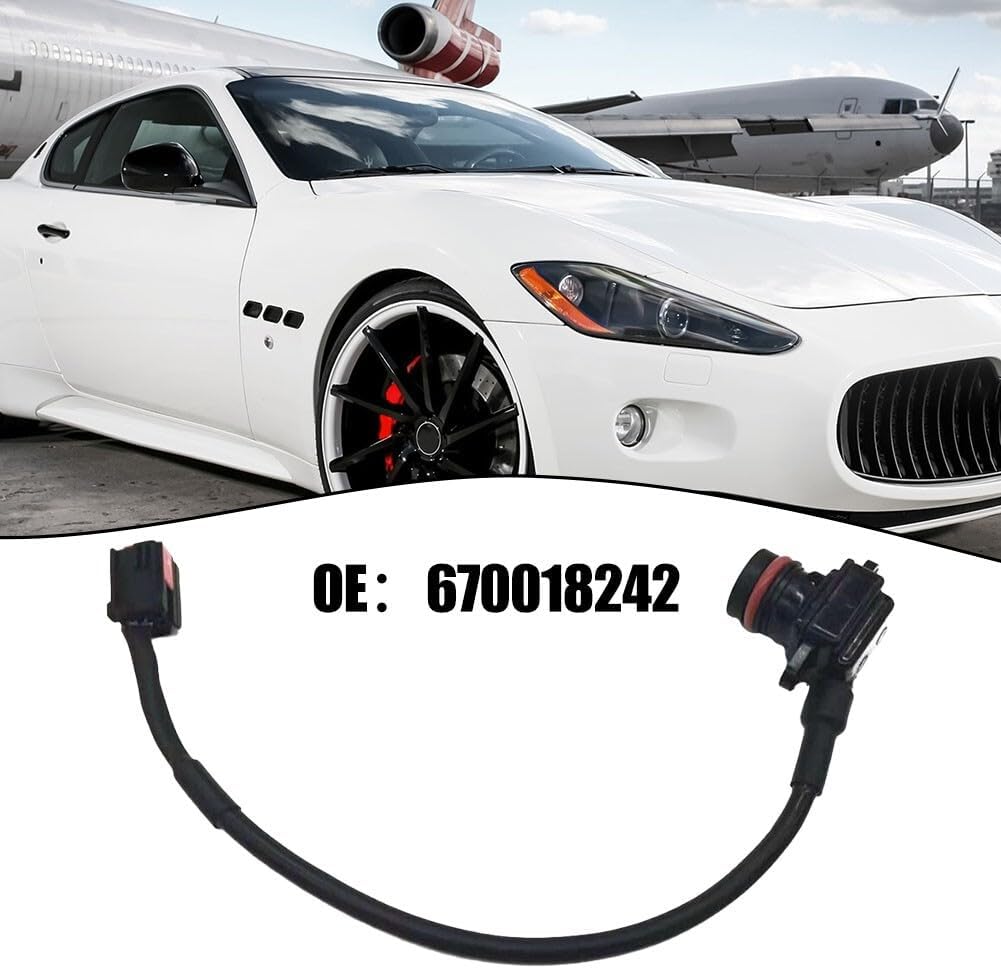 ya 2 8.15 670018242 Black HD Trunk Parking View Camera for Maserati 2010~2016