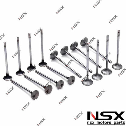 ya 4 8.24 baidi 16pcs Engine Valves for Mercedes-Benz C200 E250 EQ Boost W205 W213 M264 1.5L