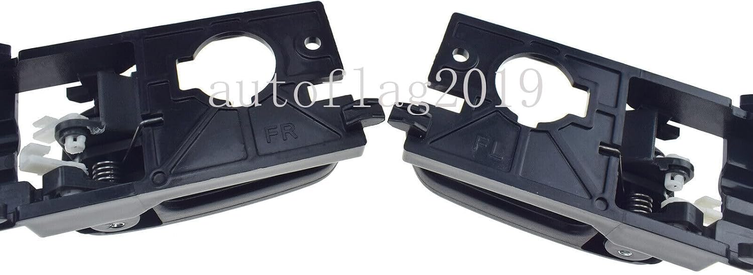 ya 4 8.24 baidi 2 Pack Gray Interior Door Handle Front Left Right for Hyundai Accent 2006-2011 