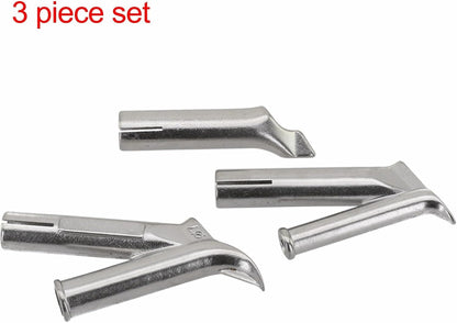 ya 28 10.13 baidi Lightweight Easy to Operate Plastic Welding Nozzles 3pcsset for Vinyl PVC