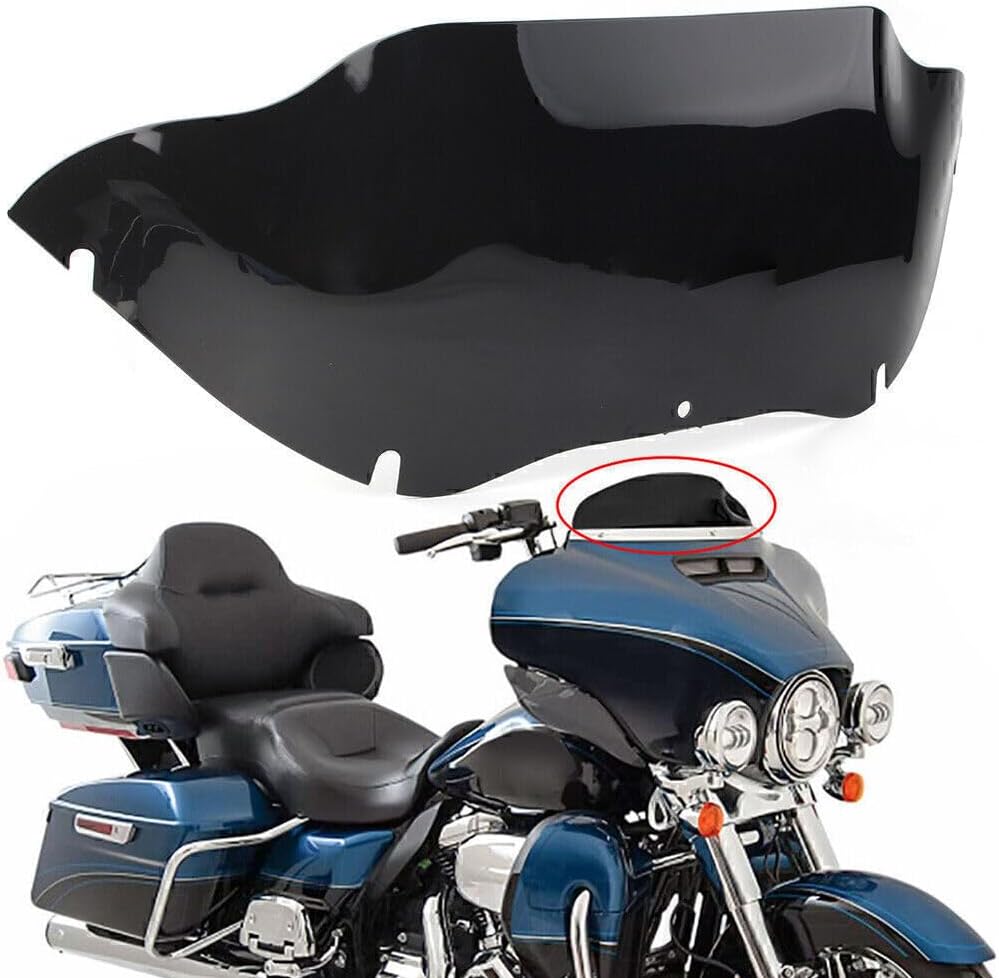 ya 2 8.15 9.5 Wave Windshield Windscreen for Harley Touring Road Glide 1998-2013