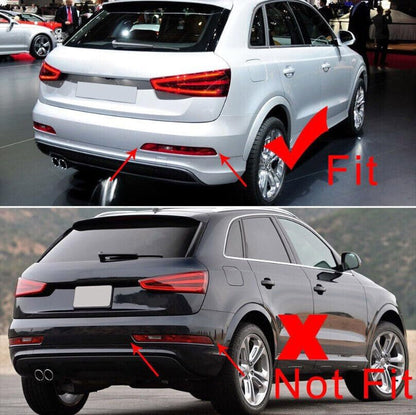 ya 4 8.24 baidi Rear Right Side Tail Light Brake Auto Lower Bumper Lamp for Audi Q3 2012-2015