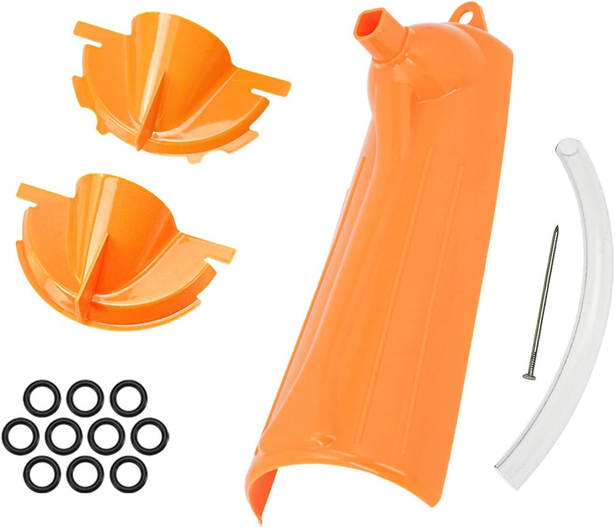 ya 11 9.14 zhengce Oil Filter Crankcase Primary Case Funnel Filter Kit O-Ring for Harley Touri
