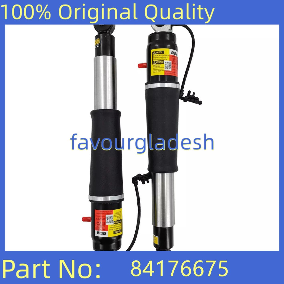 ya 12 10.8 baidi One pair of rear shock absorbers for Escalade Suburban Tahoe for Yukon 2015-2019 84176675-
