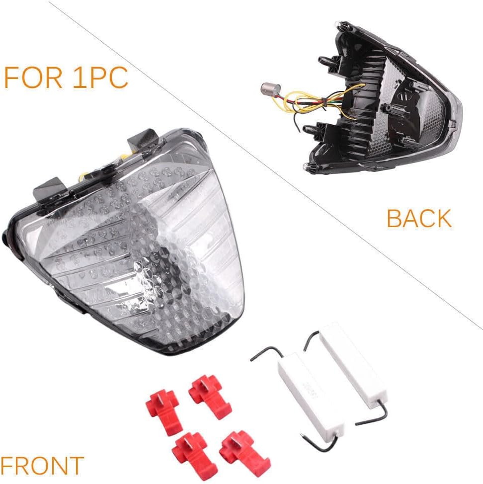 ya 10 9.16 zhengce Motorcycle Smoke Tail Light Brake Turn Signal Lamp Fit for Honda CBR250R 20