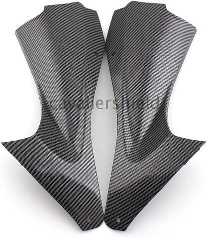 ya 23 10.7 baidi Air Fairing Duct Cover Cowl Trim Dash Intake Tube for Yamaha YZF R6 2006-2007