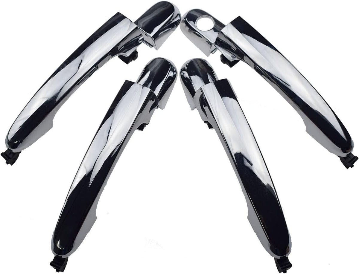 ya 4 8.8.2 Front and Rear Left Exterior Door Handle Chrome for Sorento 2011-2015 