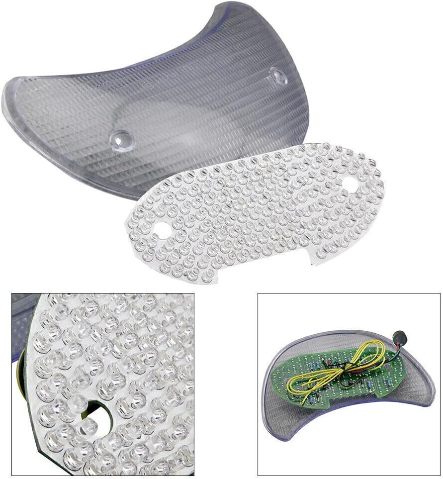 ya 10 9.16 zhengce Motorcycle Clear LED Tail Light Turn Signals For 1999-2007 for Ducati Super