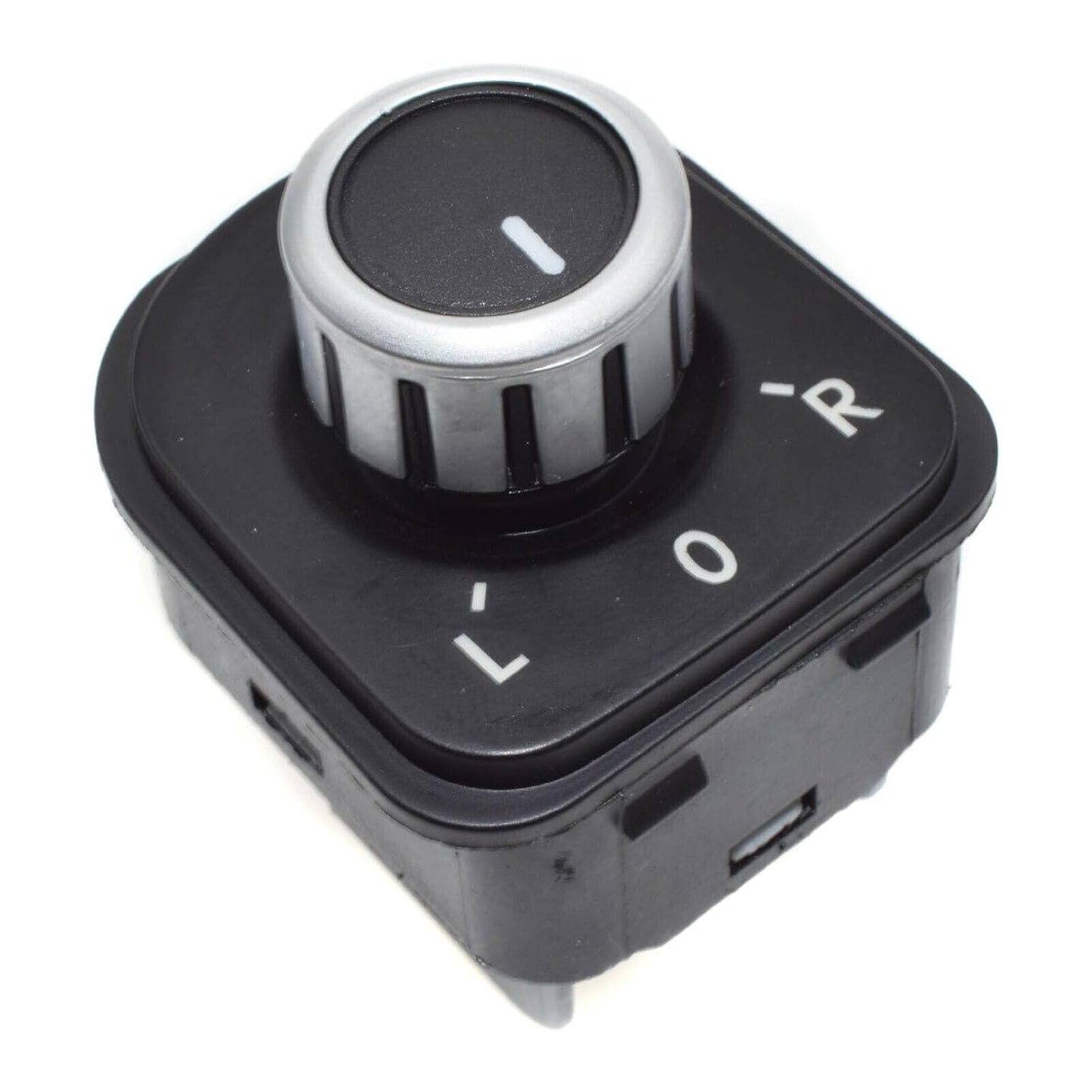 ya 4 8.8.2 Chrome Side Mirror Adjustment Switch Knob Suitable for VW for Golf for Jetta for Tiguan for Passat Rabbit
