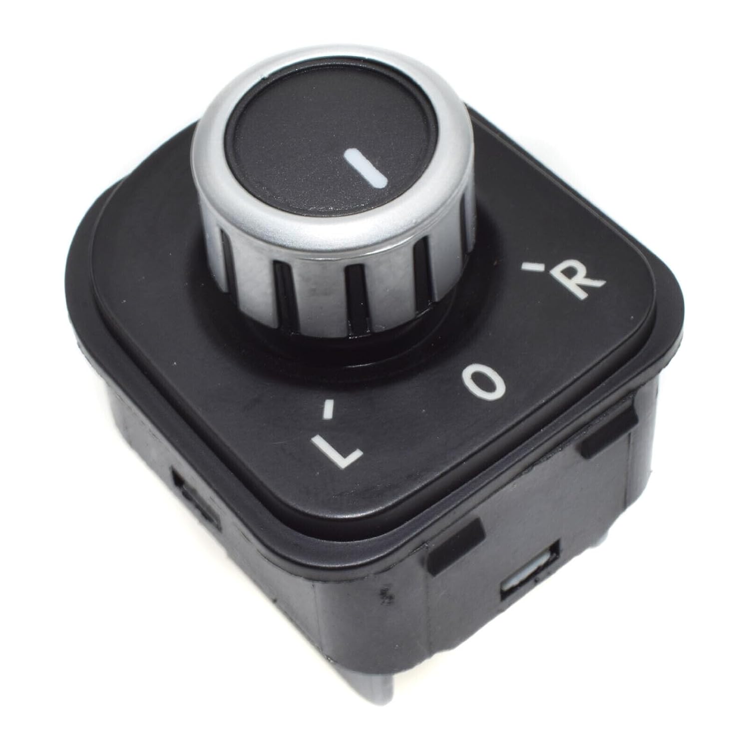 ya 8 8.24 baidi Chrome Side Mirror Adjustment Switch Knob Suitable for VW for Golf for Jetta for Tiguan for Passat Rabbit