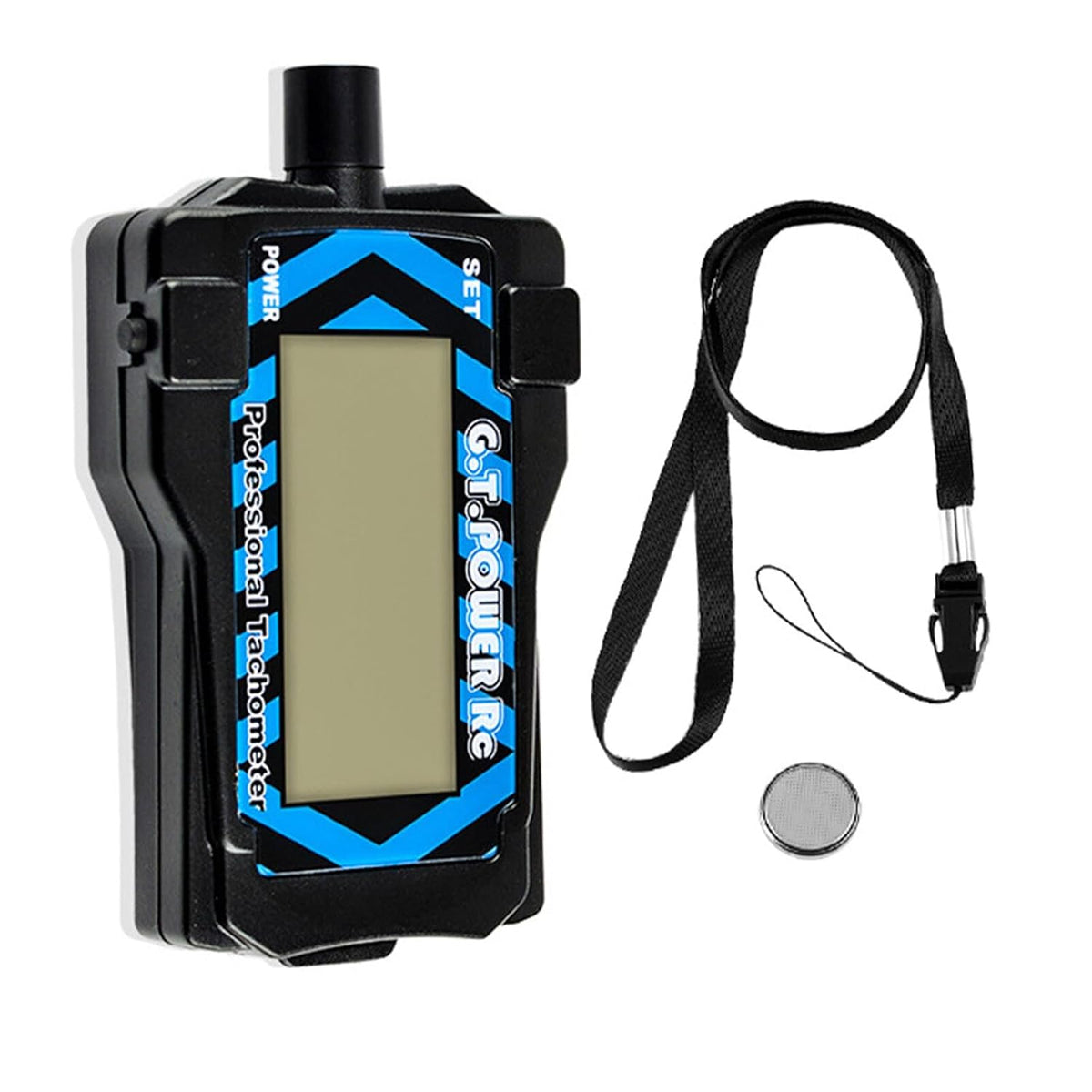 ya 16 10.20 baidi LED Display Handheld Tachometer Digital RC Model Speed Tester Detecter Auto Off