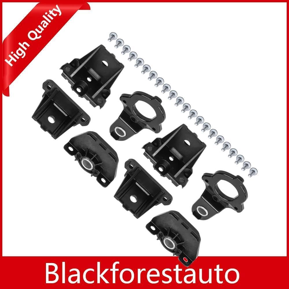 ya 5 8.10 2X Front Headlight Bracket Repair Kit For 2016-19 7 Series G11 G12 63117440362