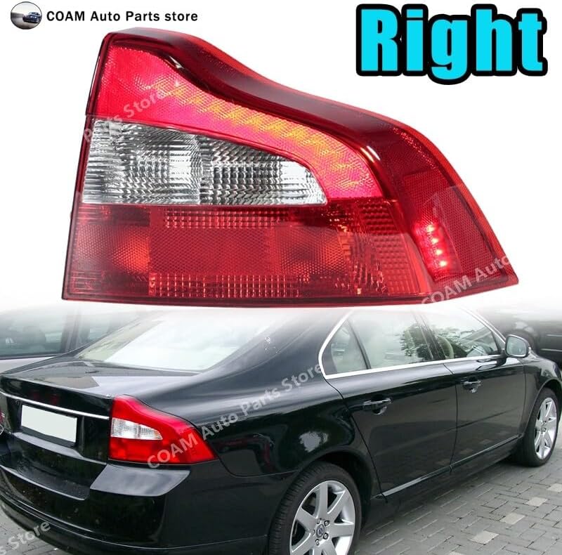 ya 4 8.24 baidi for Volvo S80 2007-2013 Tail Light Warning Brake Light Signal Light Right Side 