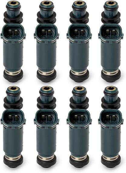 ya 10 9.16 baidi 8-Pack Fuel Injector 23250-50040 for Toyota Tundra and for Lexus 4.7L V8 2000-2004-