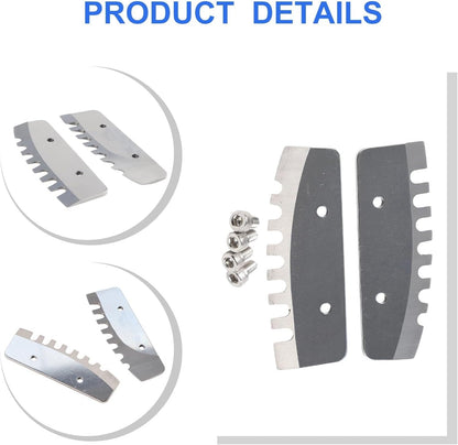 ya 28 10.13 baidi 2 Pack Stainless Steel Ice Auger for Efficient Chiseling 8 Inches