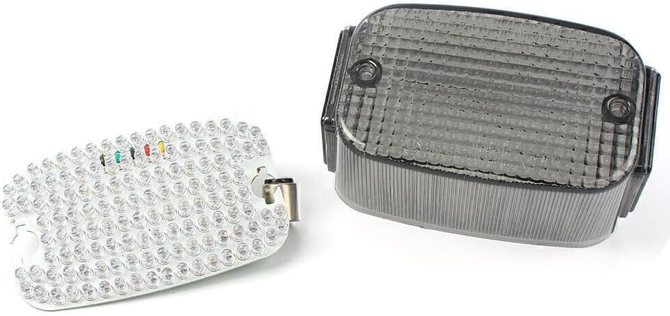 ya 10 9.16 zhengce for Kawasaki Vulcan 800 1500 99-06 Smoke LED Taillights Brake Turn Signals