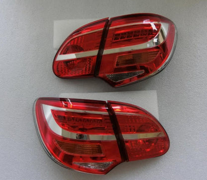 ya 10 9.16 zhengce Red/Clear LED Tail Lights & Cover Bases For 2003 2004-2008 for Toyota for C
