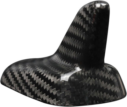 ya 14 9.20 zhengce Real Hard Dry Carbon Fiber Roof Shark Fin Antenna Cover Fits 15-21 for Golf-1