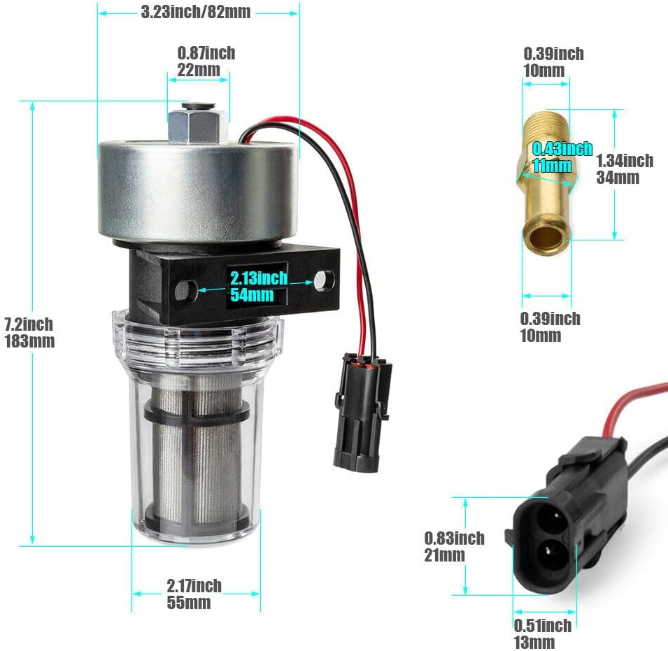 ya 4 8.8.2 1x Diesel Fuel Pump 30-01108-03 For Thermo King 41-7059 Replace for Carrier New